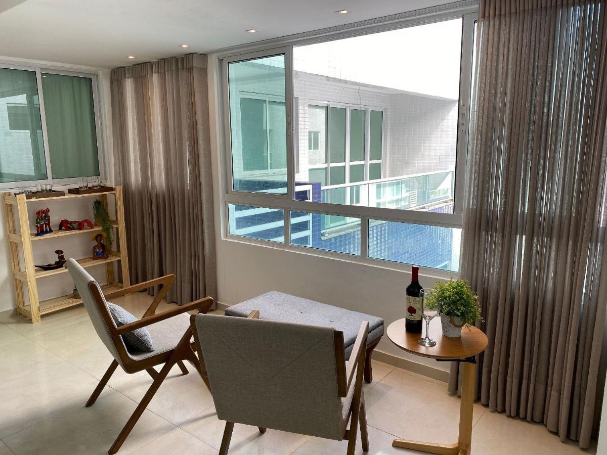 Bela Hospedagem - Pe Na Areia No Bessa, Wifi C/Vista Piscina E Mar João Pessoa Exteriör bild