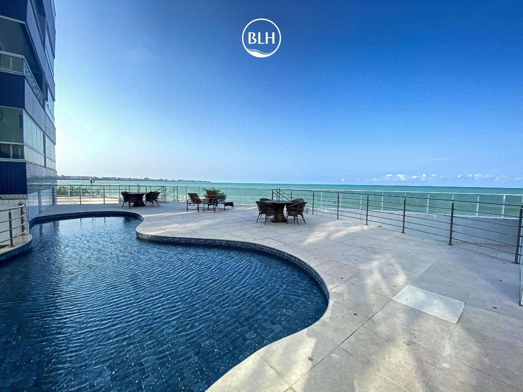Bela Hospedagem - Pe Na Areia No Bessa, Wifi C/Vista Piscina E Mar João Pessoa Exteriör bild